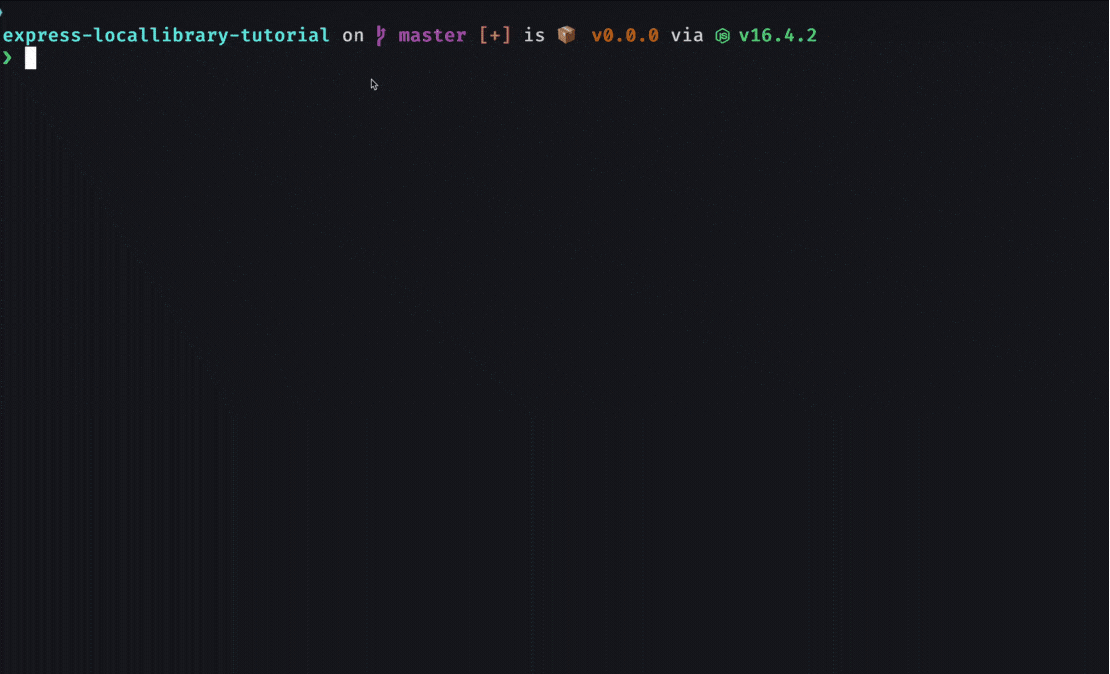 An animation of the command line being used to create a commit and push it to the Platform.sh remote, as described later in this article.