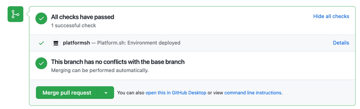 Success GitHub Status